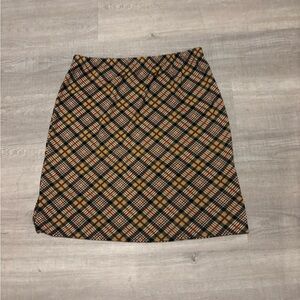 Plaid Skirts Woman’s Medium Academic Academia College Preppy Hillard And Hanson